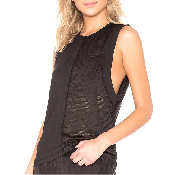 Alala Block Cutaway Mesh Athletic
Tank Top Black Loose Fit Womens Size
Small‎ - Picture 2 of 9